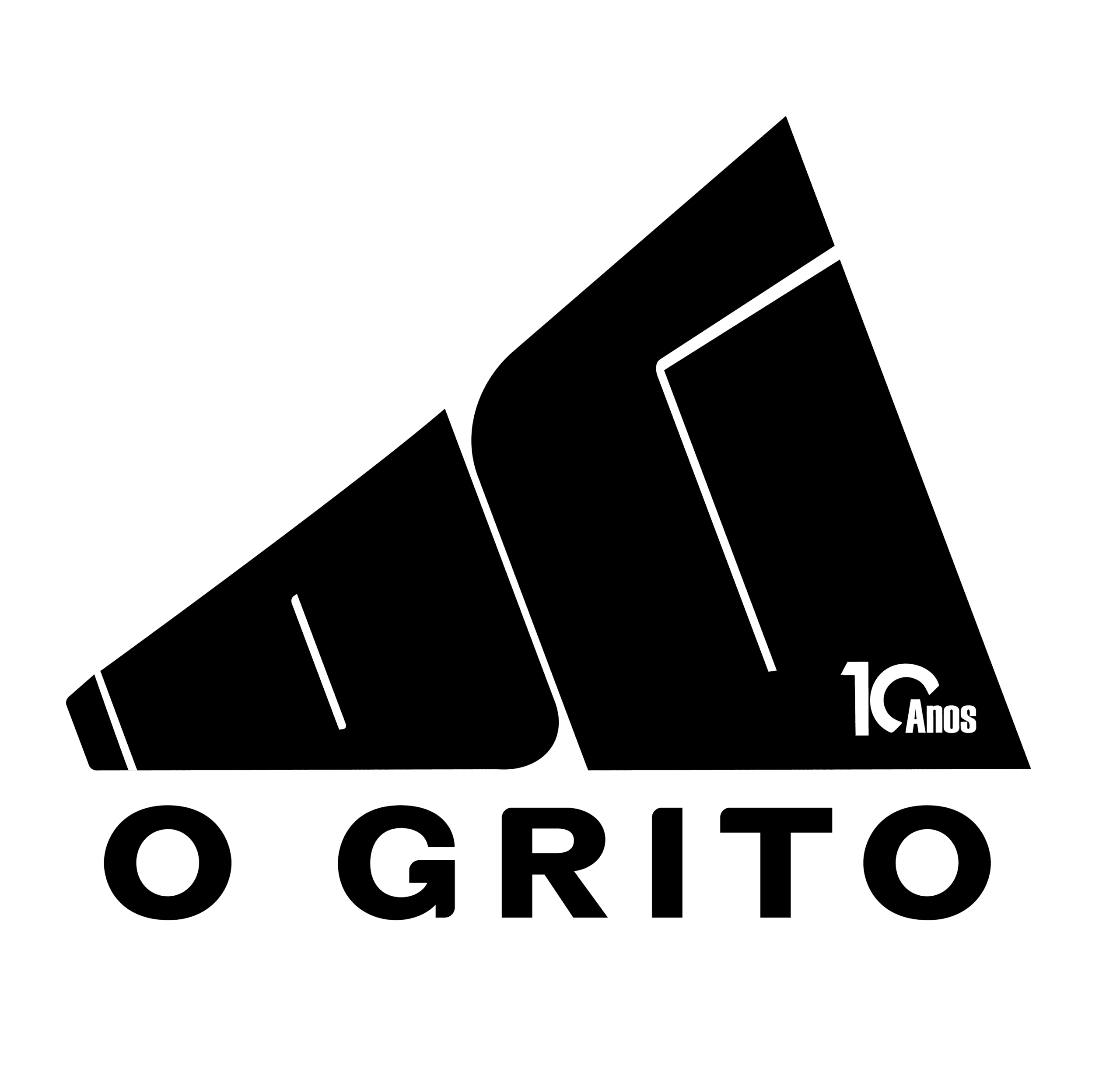 IOG - INSTITUTO O GRITO - LOGO 10 ANOS